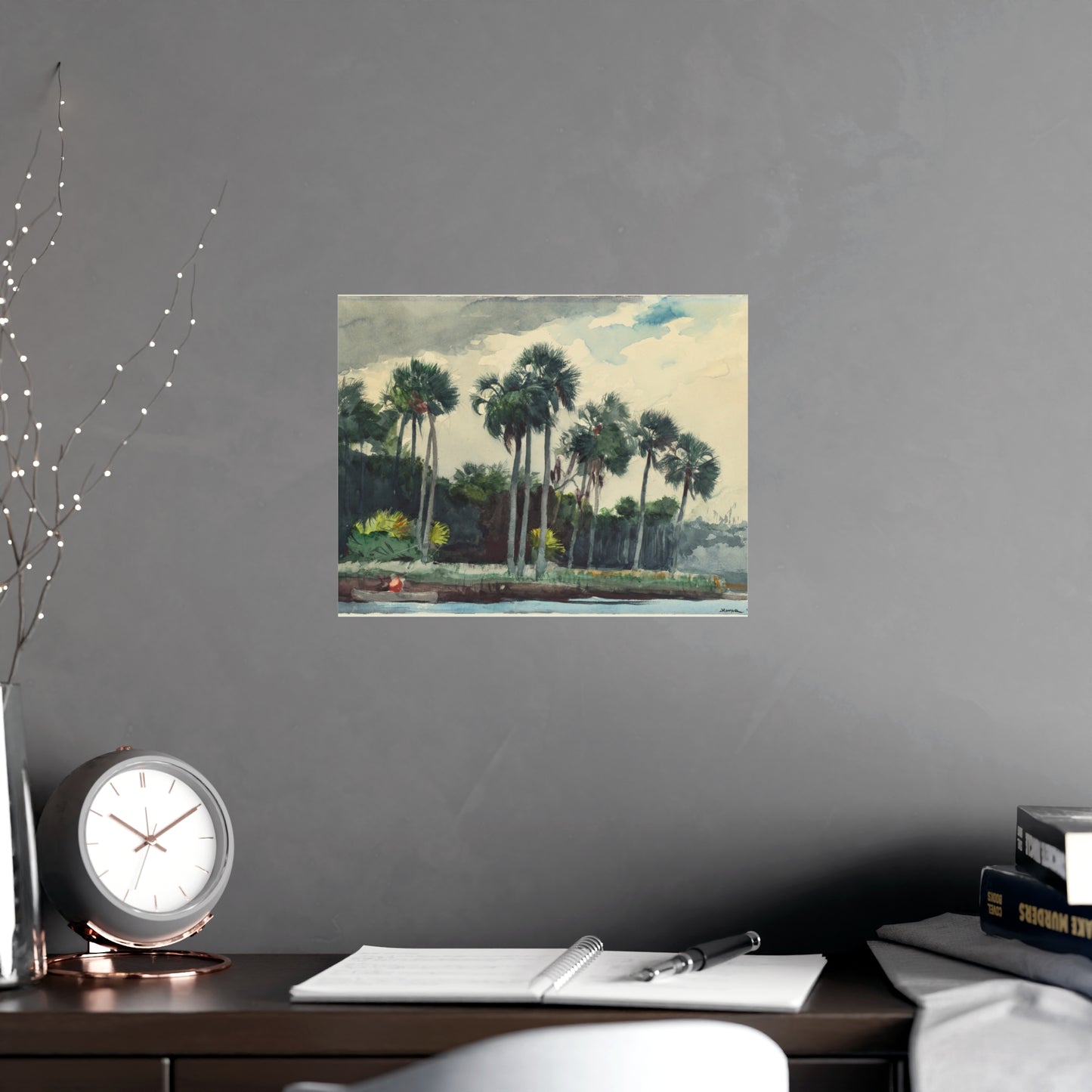 Red Shirt Homosassa Florida - Winslow Homer Fine Art Poster