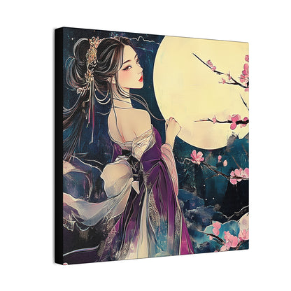 Thinking of You in the Moonlight - Fine Art Print - Wall Art on Canvas