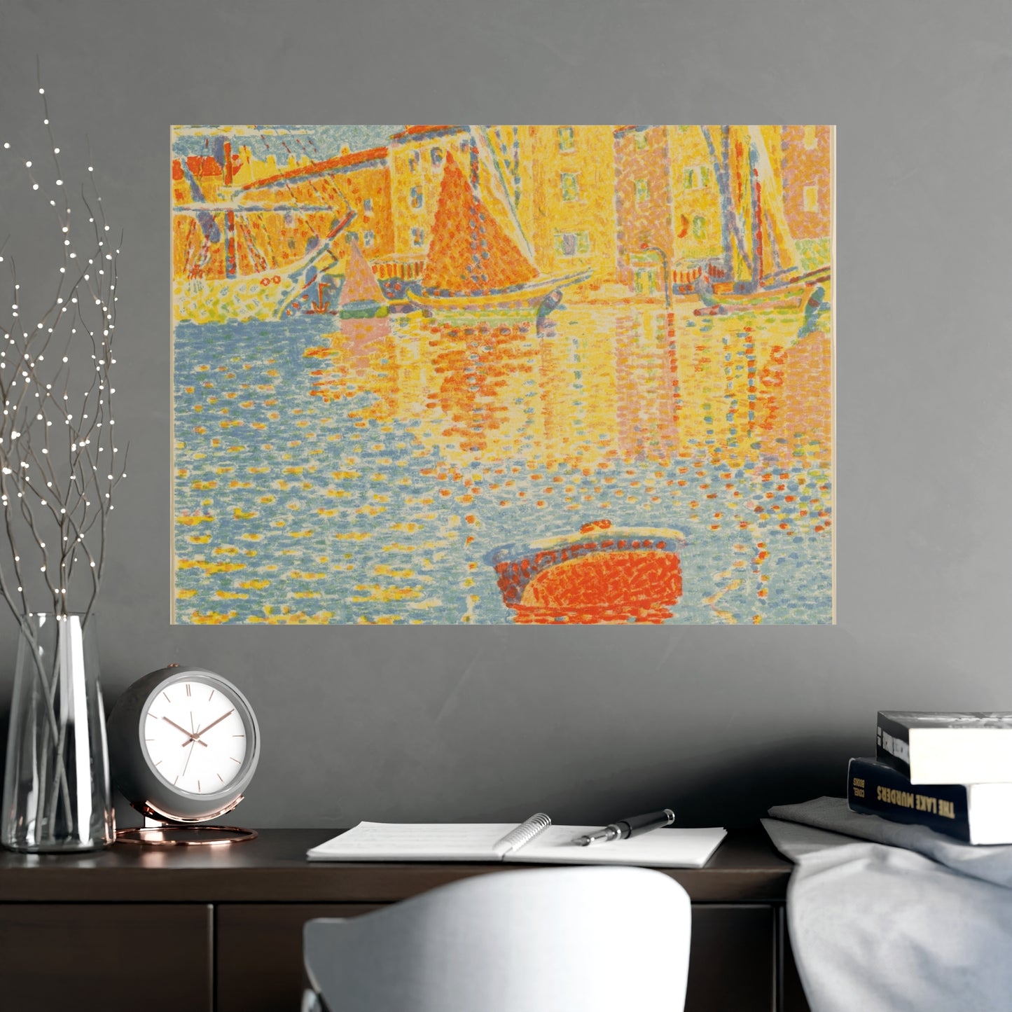 The Buoy La Bouee - Signac Fine Art Poster