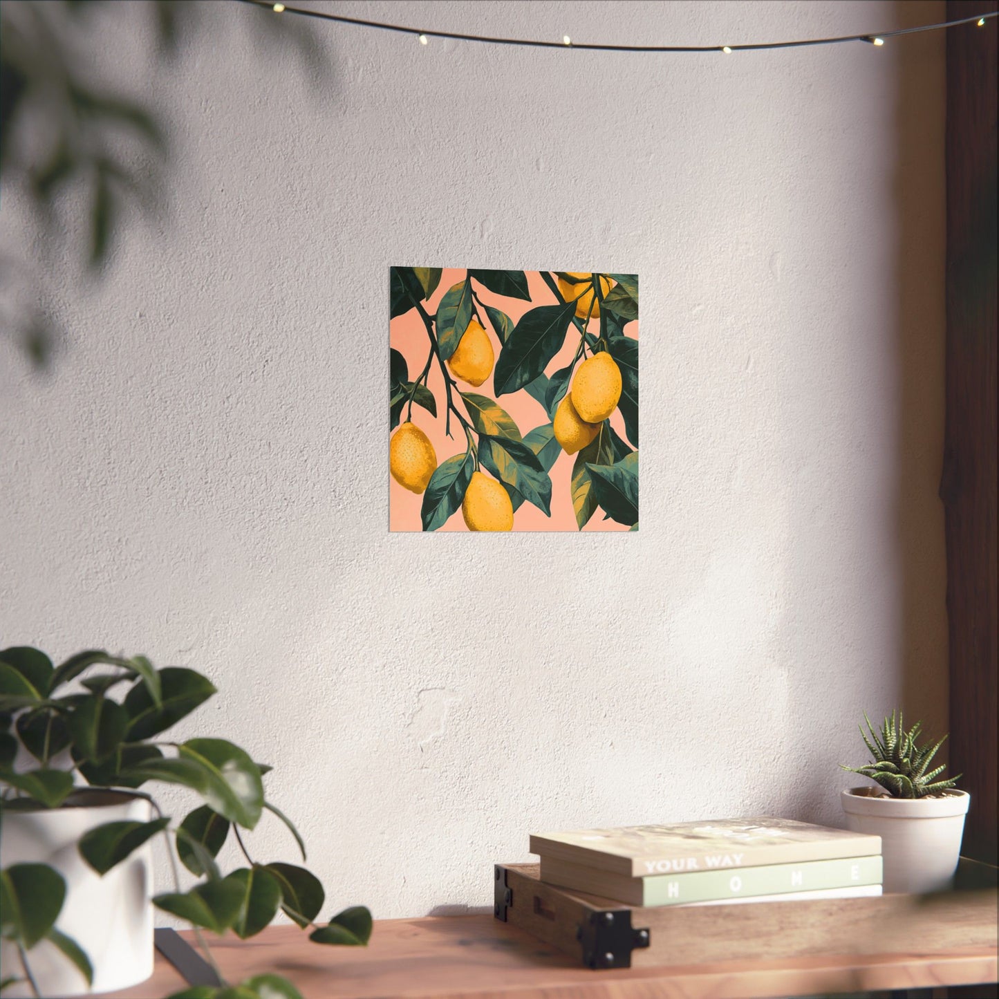 Lovely Lemons Botanical Fine Art Print