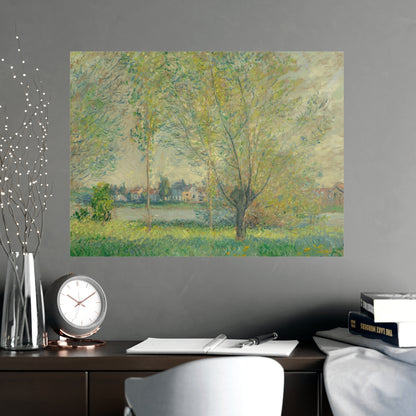 The Willows - Peaceful Landscape Fine Art Poster