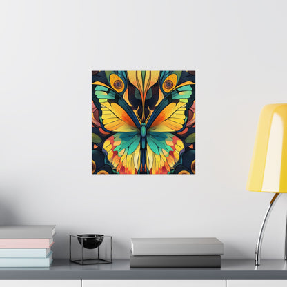 Brilliant Butterfly - Bohemian Wall Art - Fine Art Print - Poster Matte - Vertical Wall Décor