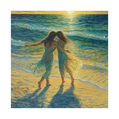 Friends Forever - Mermaids at Heart - Wall Art - on Canvas