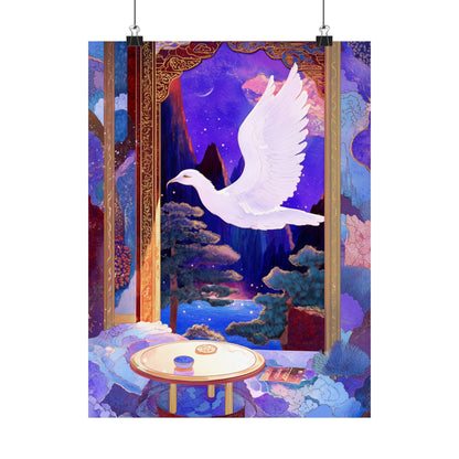 Into the Mystic Dove Messenger Fine Art Print