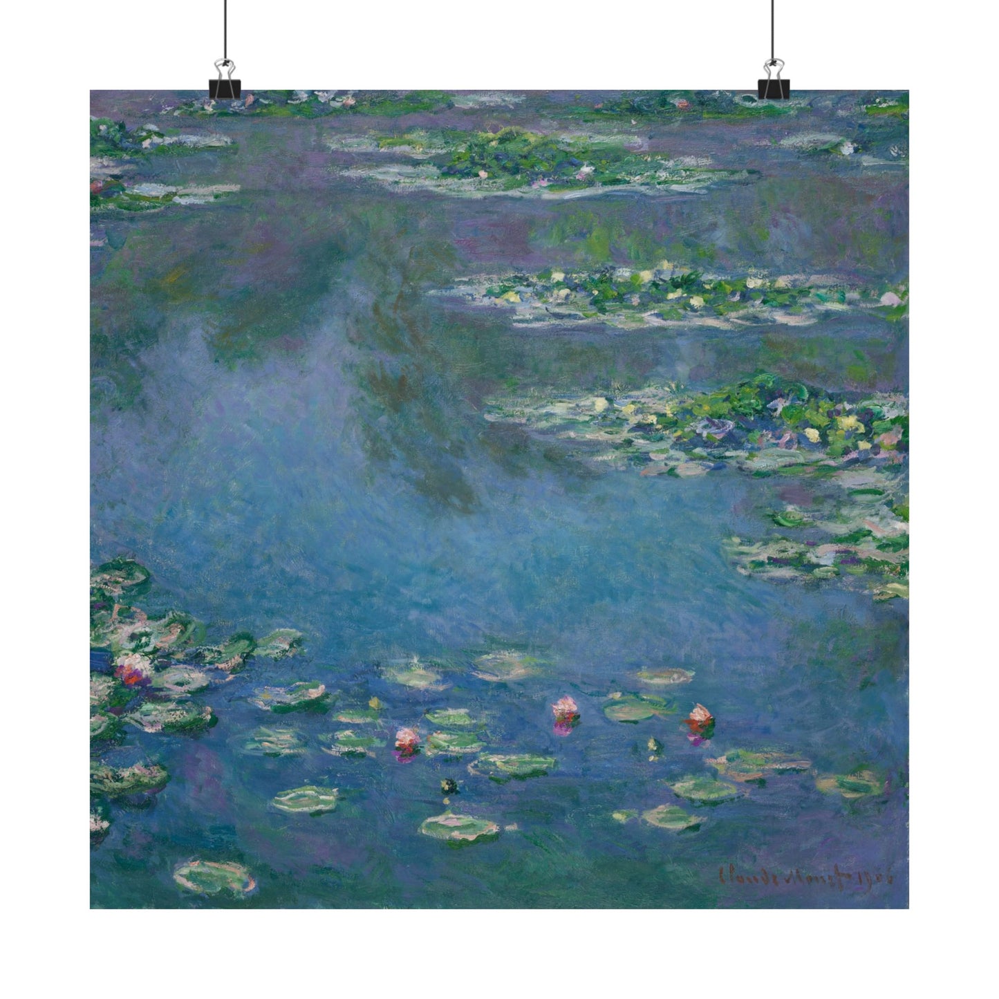 Claude Monet - Water Lilies Fine Art Print