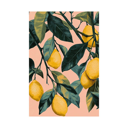 Lovely Lemons Botanical Fine Art Print