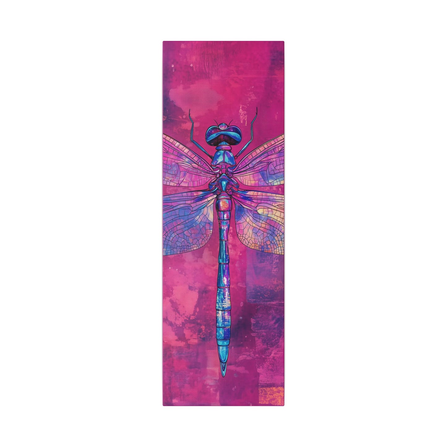 Vibrant Dragonfly - Secret Garden Series -  Fine Art Print on Canvas