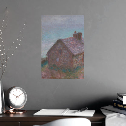 The Customs House at Varengeville - Monet Fine Art Poster