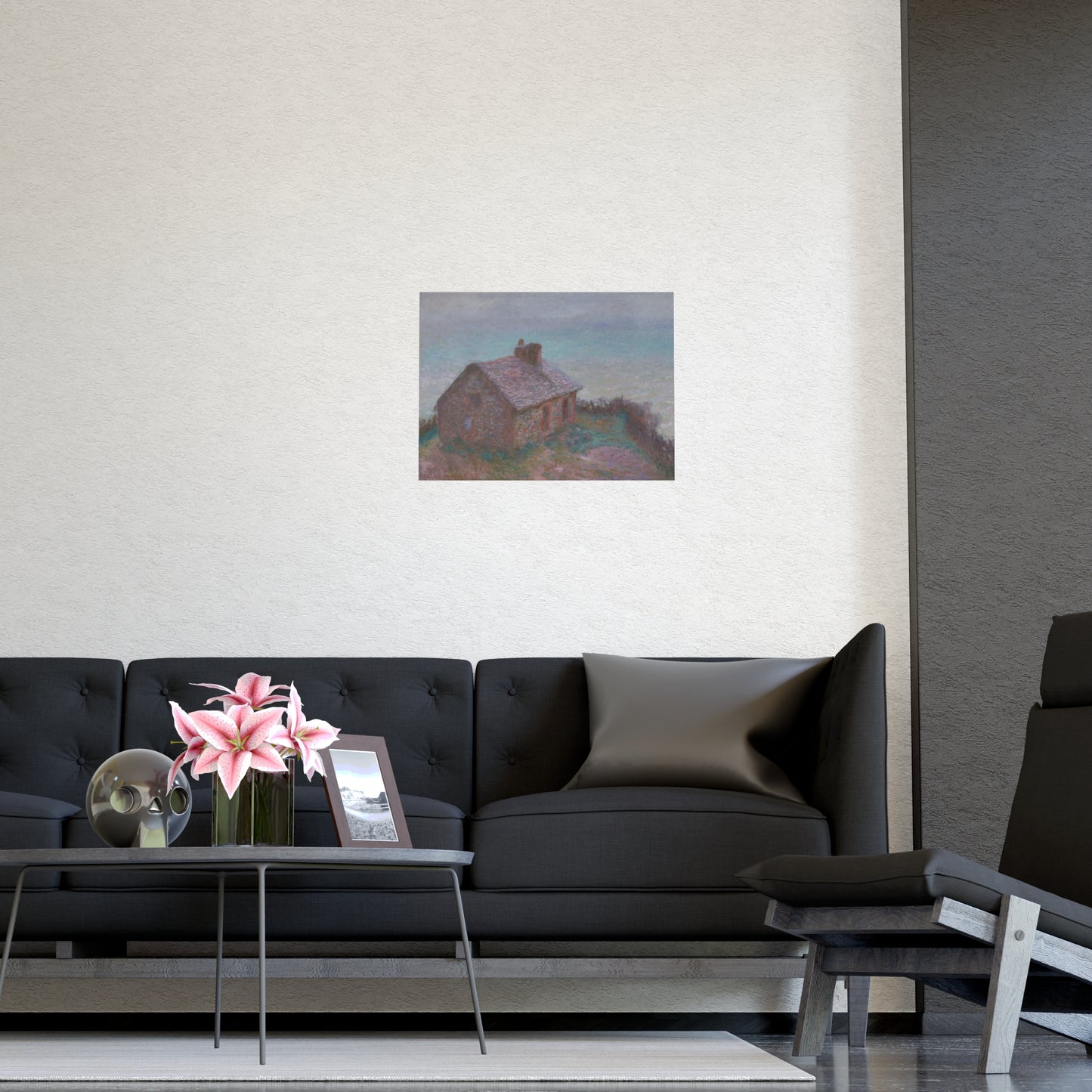 The Customs House at Varengeville - Monet Fine Art Poster
