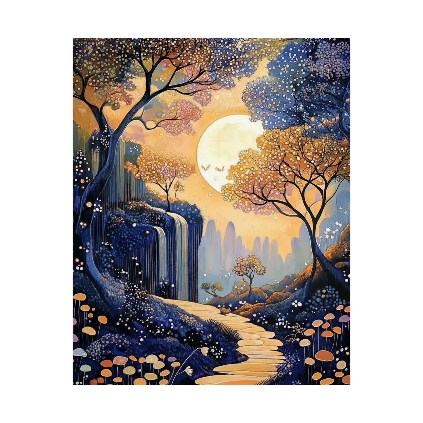 Enchanted Path Fine Art Print - Serene Scenes - Delight in Nature - Wall Art for Home Décor - Posters