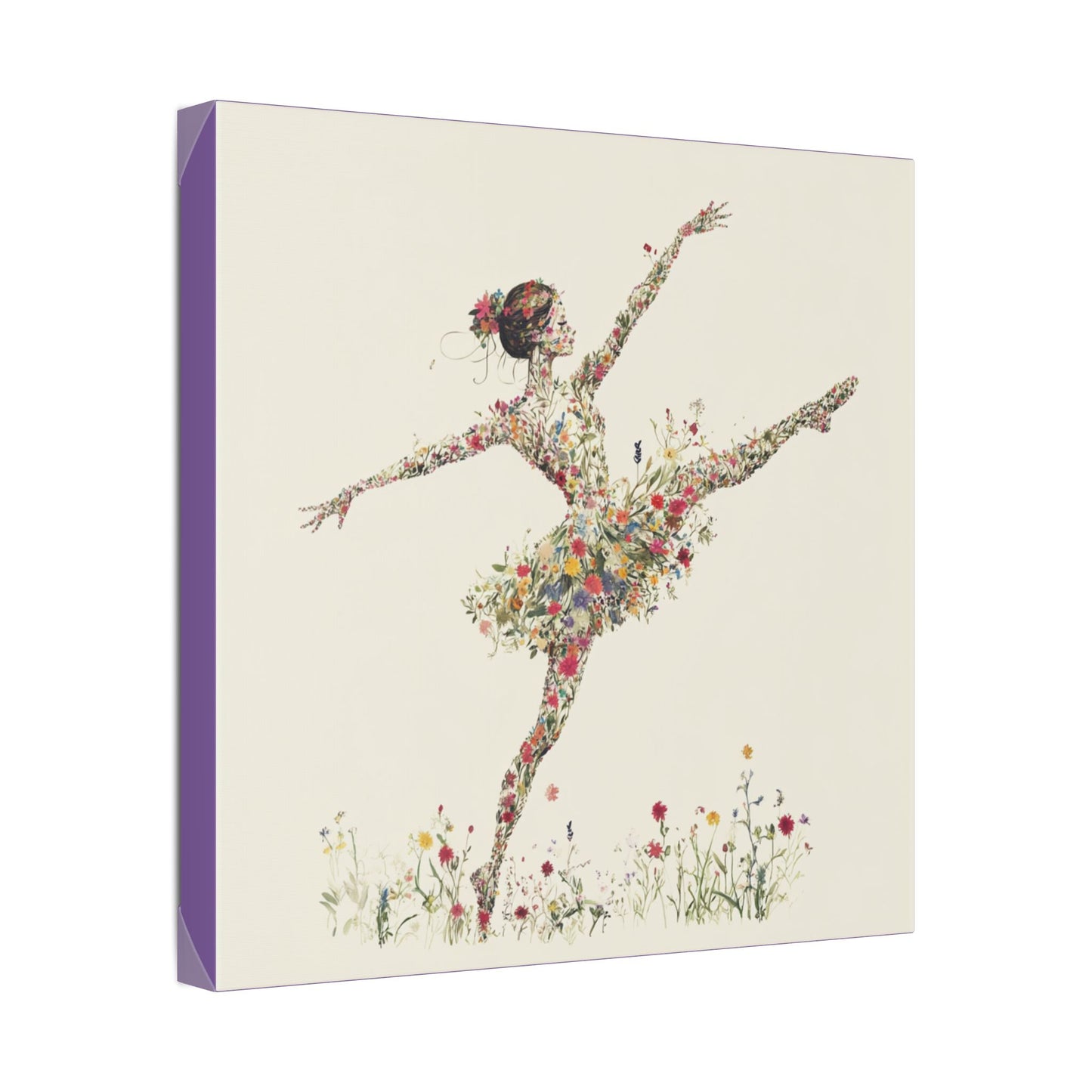 You Belong Among the Wild Flowers - Frolic - on Canvas