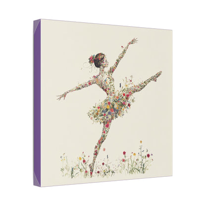 You Belong Among the Wild Flowers - Frolic - on Canvas