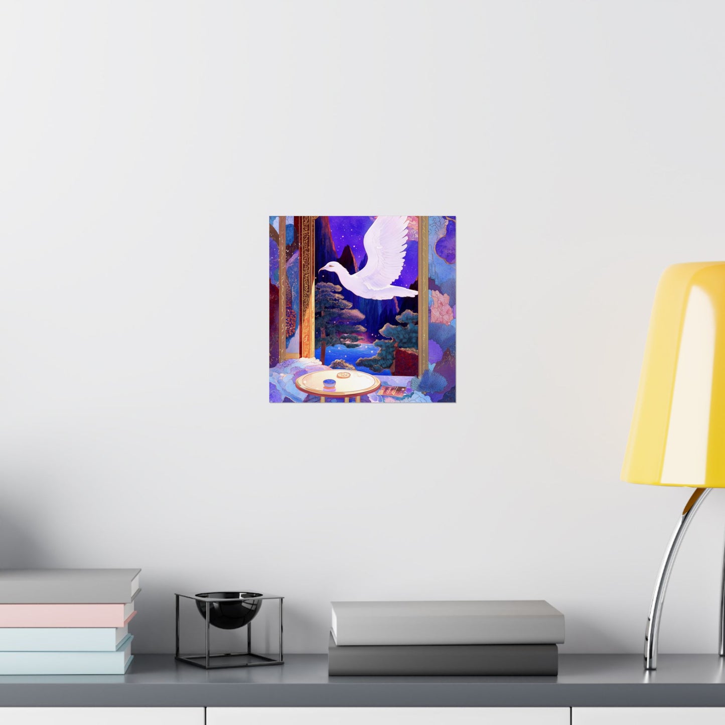 Into the Mystic Dove Messenger Fine Art Print
