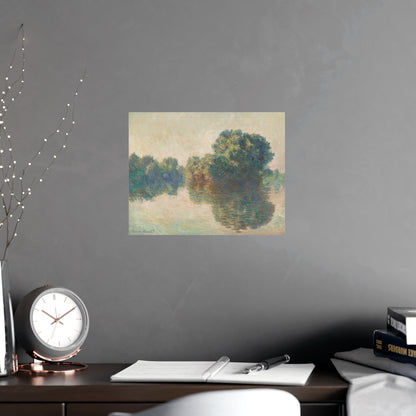 The Seine at Giverny - Monet Fine Art Poster