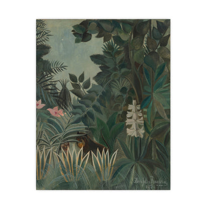 The Equatorial Jungle - Rousseau Tropical Fine Art Poster