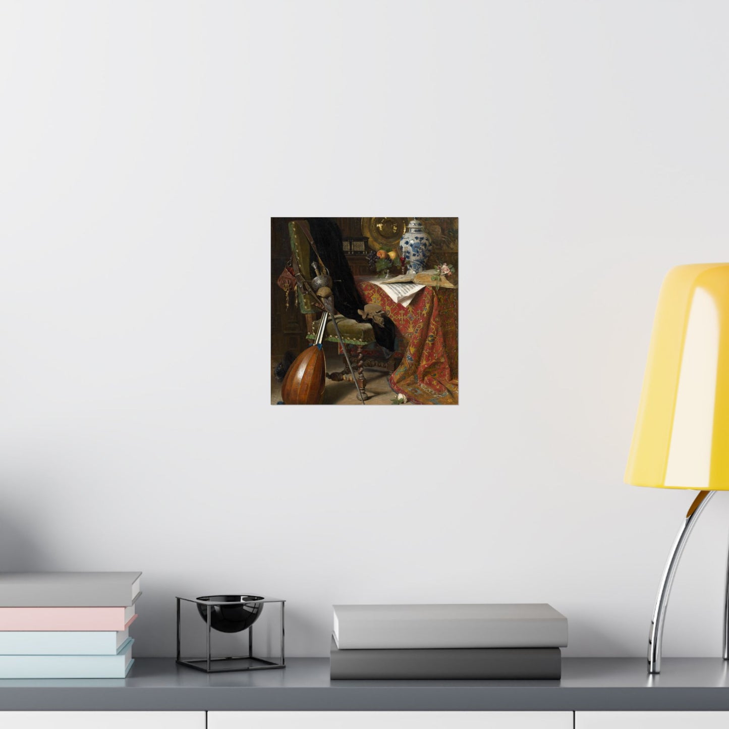 Elegant - Still Life Art - 17th Century Interior Painting - Fine Art Print - Gothic Art - Vintage Fine Art