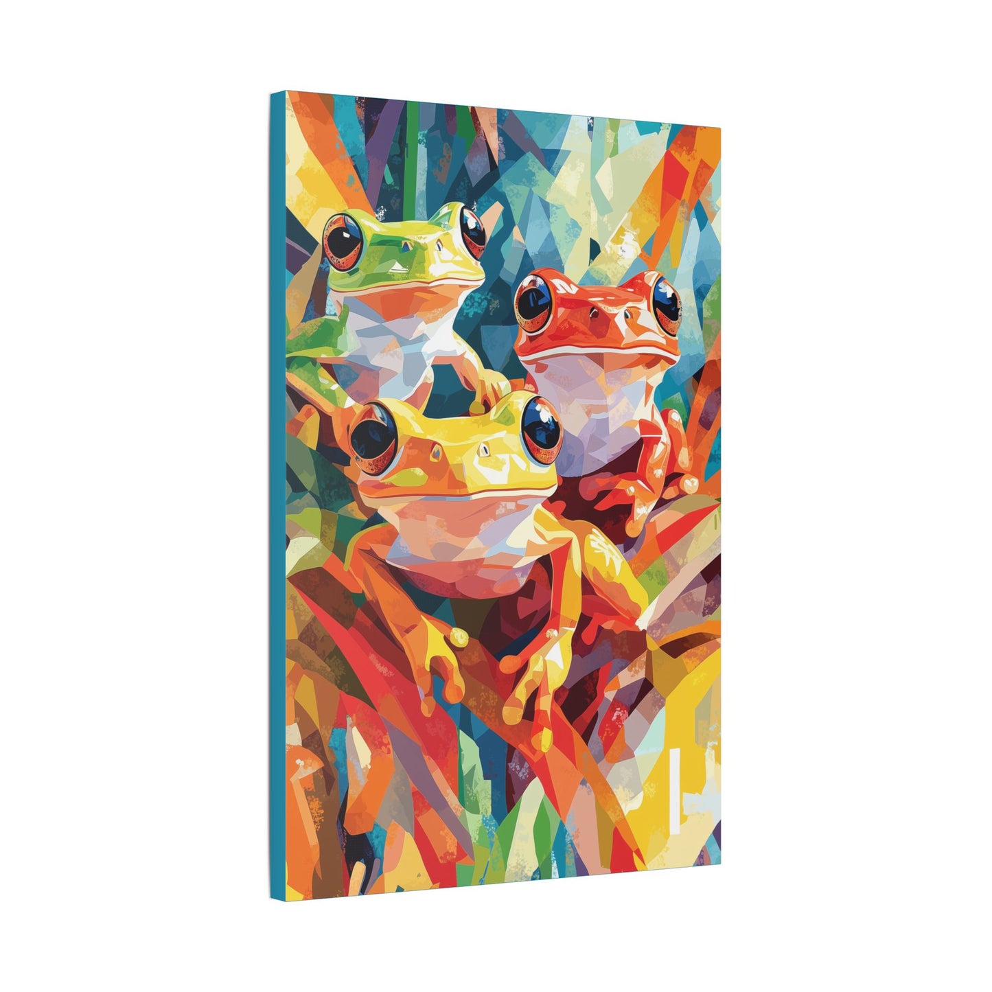 Frogs are Friends - Delight in Nature Series - Fine Art Print on Canvas