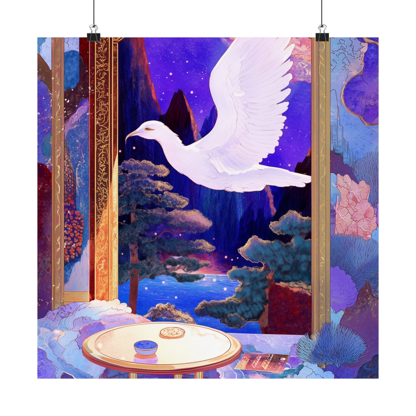Into the Mystic Dove Messenger Fine Art Print