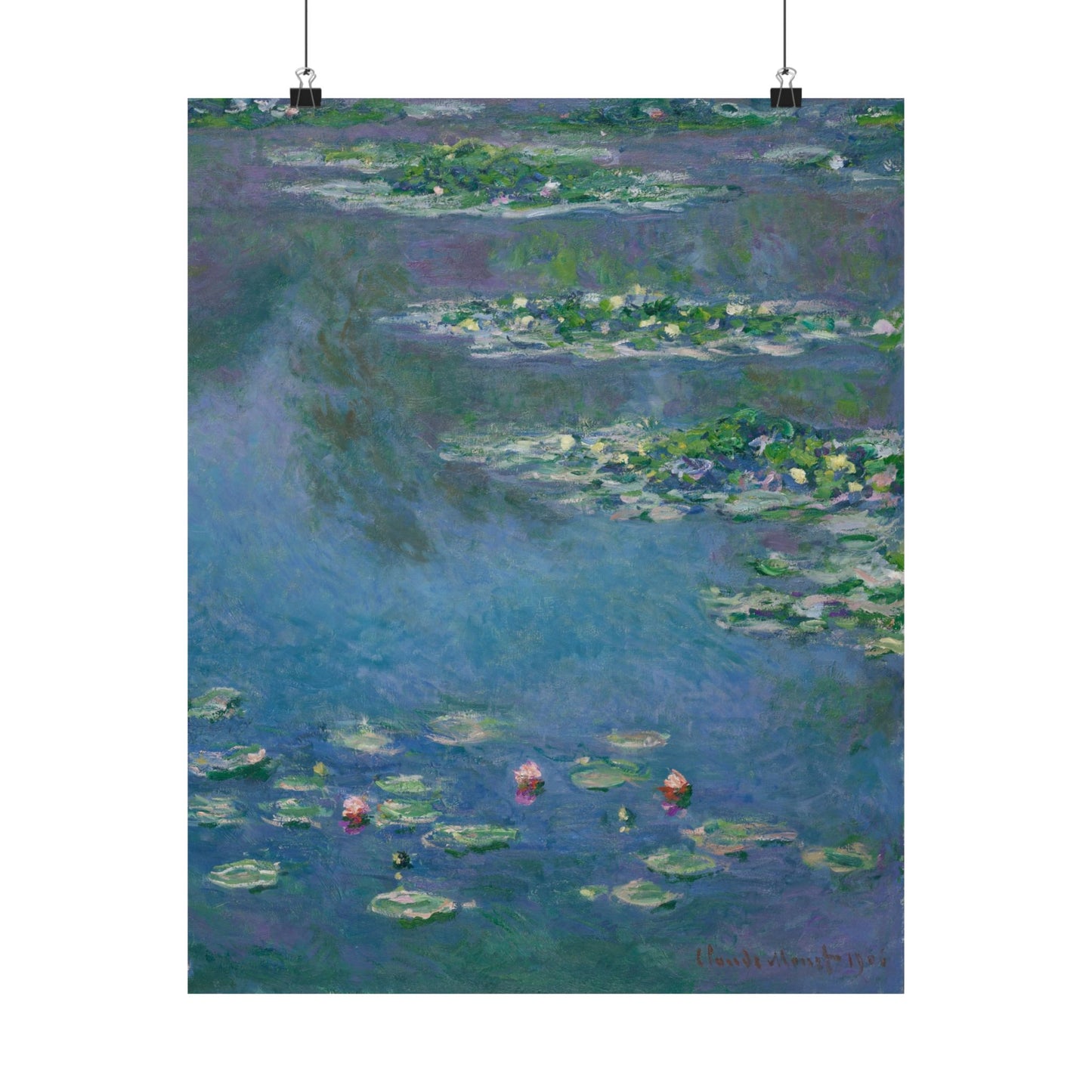 Claude Monet - Water Lilies Fine Art Print