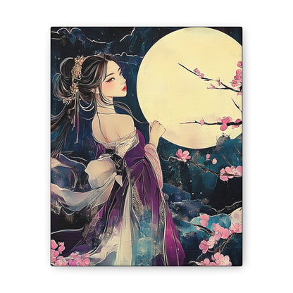 Thinking of You in the Moonlight - Fine Art Print - Wall Art on Canvas