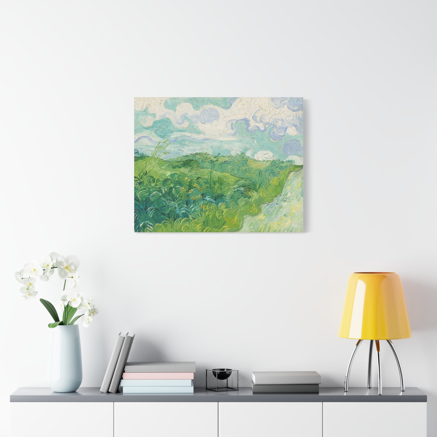 Vincent van Gogh - Green Wheat Fields Fine Art Canvas Print
