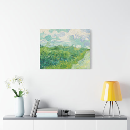Vincent van Gogh - Green Wheat Fields Fine Art Canvas Print