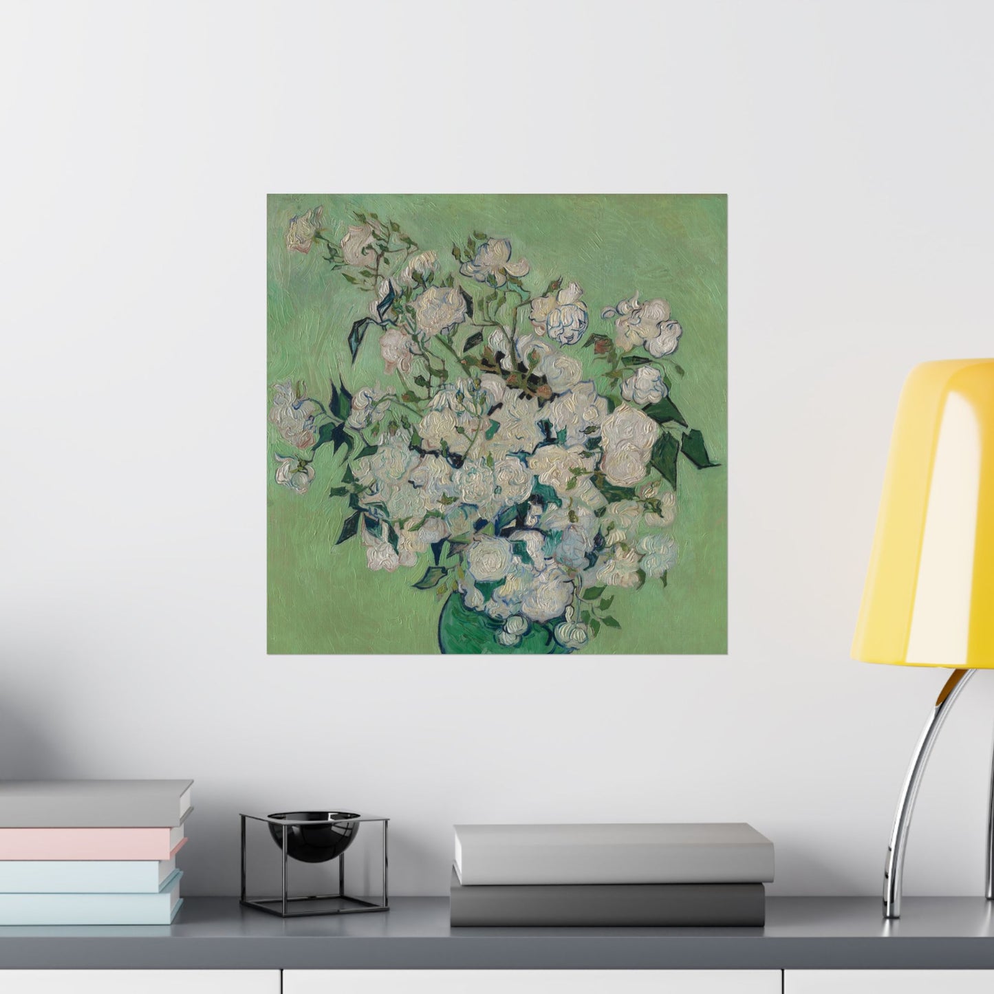 Van Gogh- Fine Art Prints - Reproduction - Flowers in a Vase - Floral Vertical Poster - Artistic Home Décor for Nature Lovers