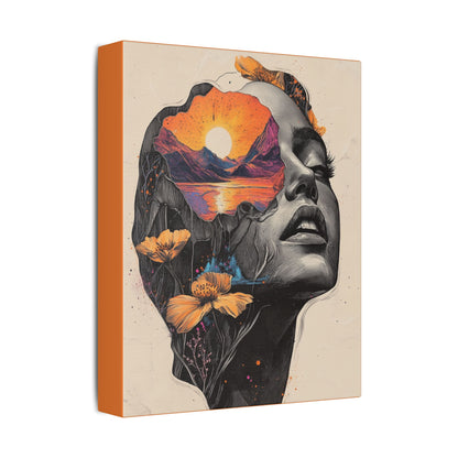 Beauty is in the Eye of the Beholder  - Fine Art Print on Canvas