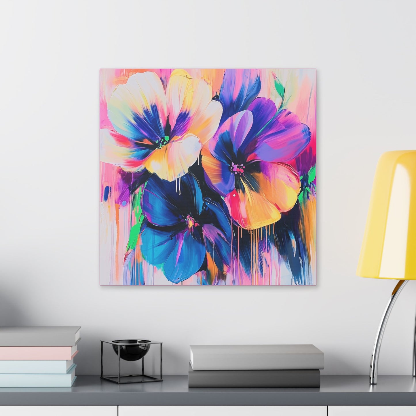 Color Blooms - Delight in Nature Series - Fine Art Print on Canvas
