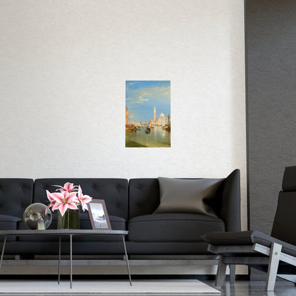 Venice Dogana and San Giorgio Maggiore - Turner Fine Art Poster