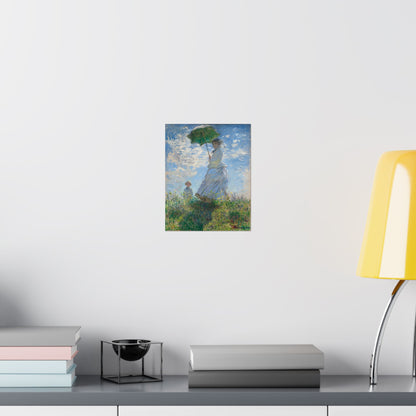 Claude Monet - Woman with a Parasol Fine Art Print
