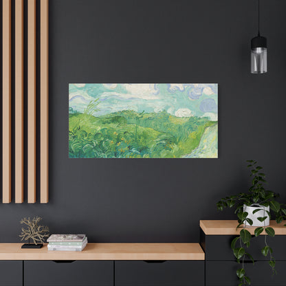 Vincent van Gogh - Green Wheat Fields Fine Art Canvas Print