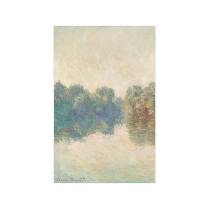 The Seine at Giverny - Monet Fine Art Poster