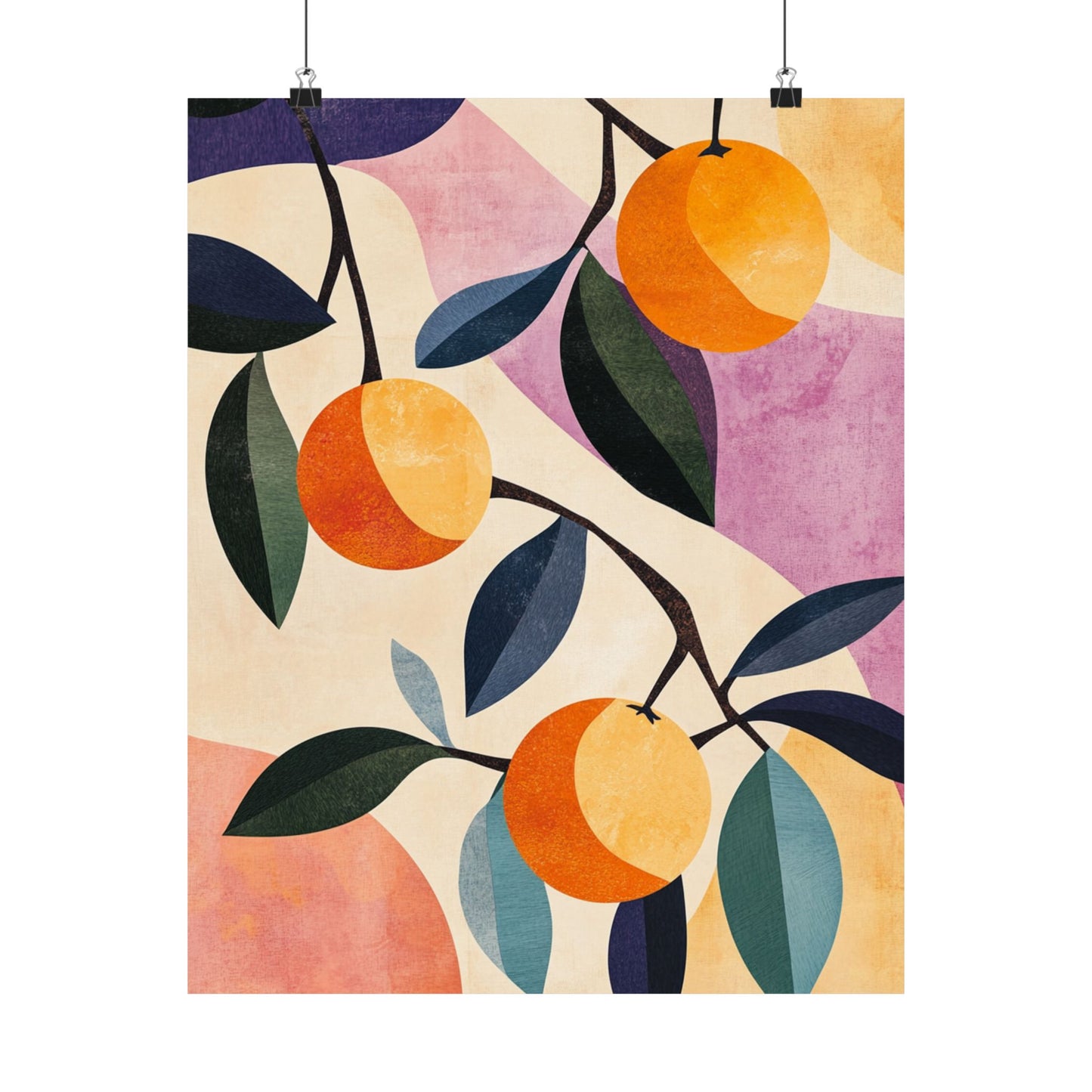 Orange Delight Botanical Fine Art Print