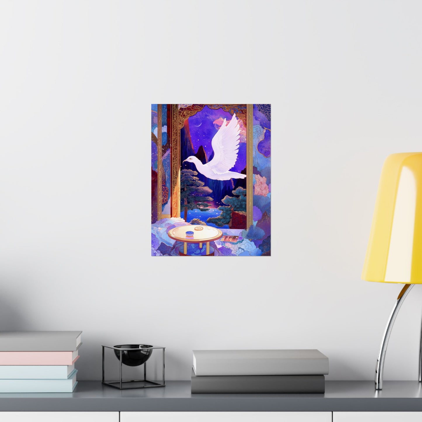 Into the Mystic Dove Messenger Fine Art Print