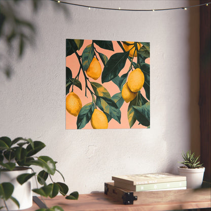 Lovely Lemons Botanical Fine Art Print