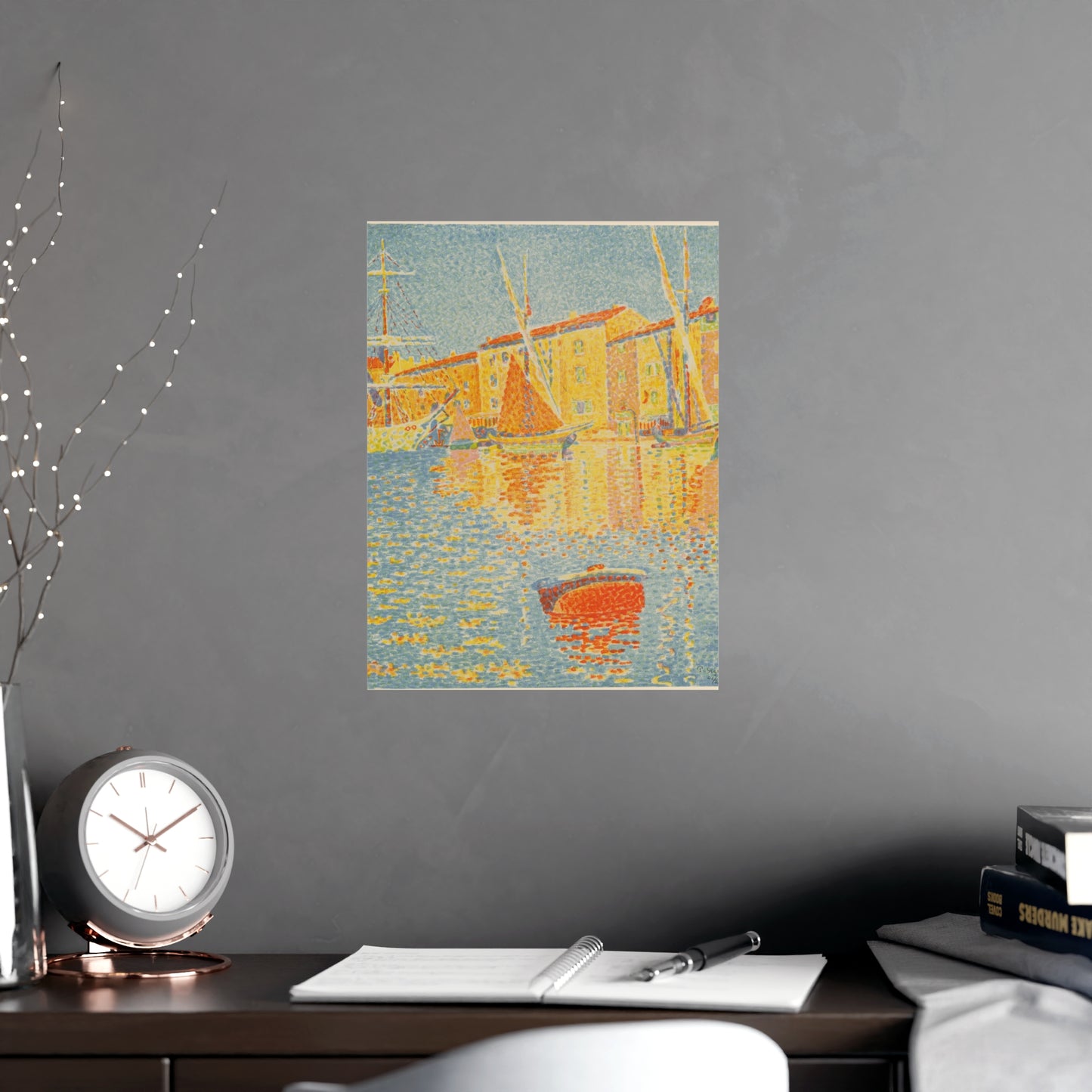 The Buoy La Bouee - Signac Fine Art Poster