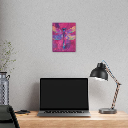 Vibrant Dragonfly - Secret Garden Series -  Fine Art Print on Canvas