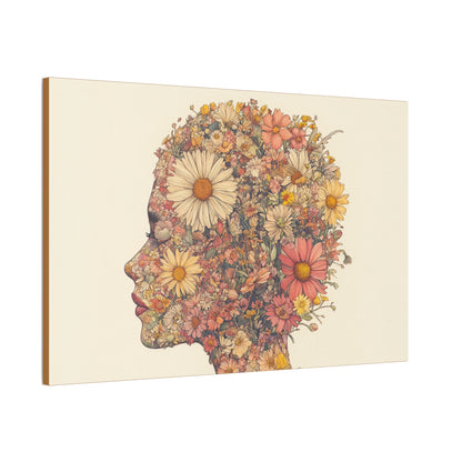 And So She Grew on Canvas