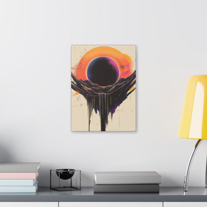 Valley of Dreams - Abstract Color Series- Fine Art Print on Canvas