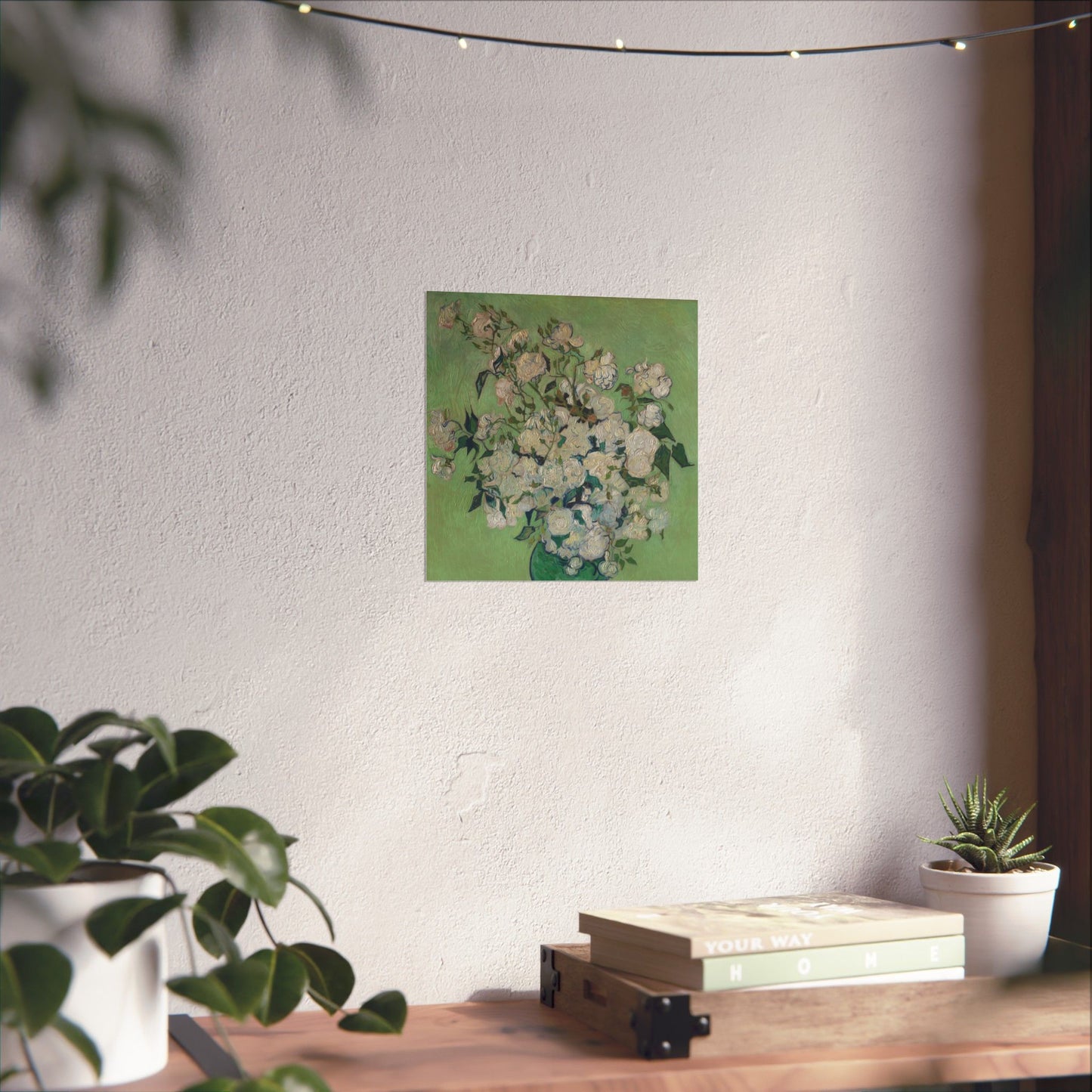 Van Gogh- Fine Art Prints - Reproduction - Flowers in a Vase - Floral Vertical Poster - Artistic Home Décor for Nature Lovers