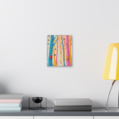 Here for the Birds - Delight in Nature Series - Fine Art Print on Canvas