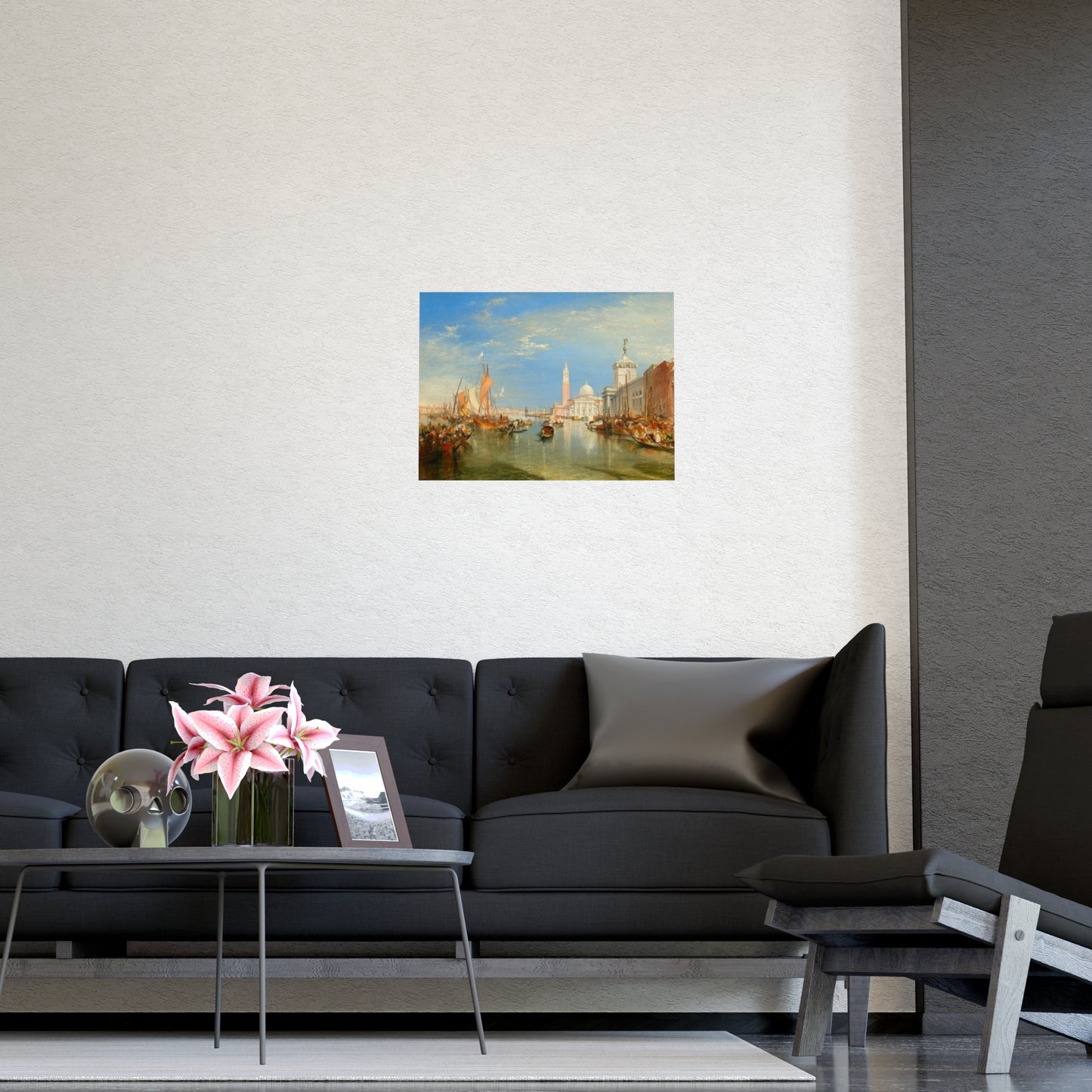 Venice Dogana and San Giorgio Maggiore - Turner Fine Art Poster