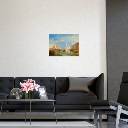 Venice Dogana and San Giorgio Maggiore - Turner Fine Art Poster