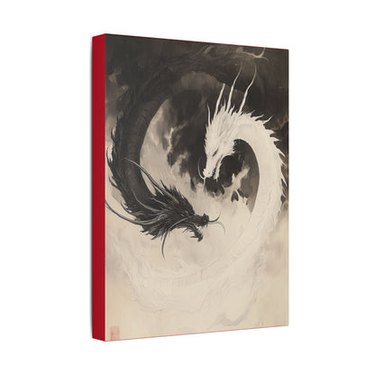 Yin & Yang - Dragon Art Collection -  Fine Art Print on Canvas