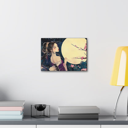Thinking of You in the Moonlight - Fine Art Print - Wall Art on Canvas