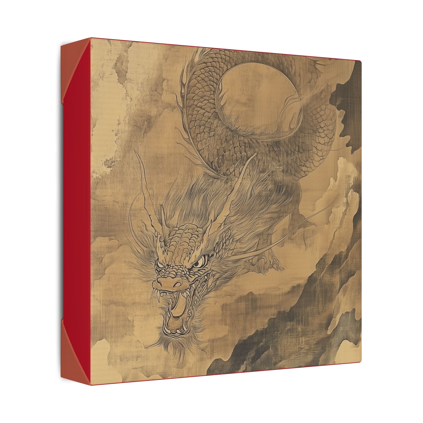 Smoke - Dragon Collection - Year of the Dragon -  Fine Art Print on Canvas