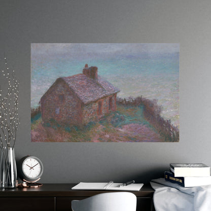 The Customs House at Varengeville - Monet Fine Art Poster