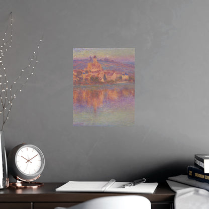 Vetheuil - Monet Village Landscape Fine Art Poster