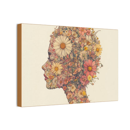And So She Grew on Canvas